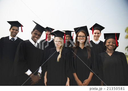 Group Students Happiness Graduation Concept Group Students Happiness Graduation Concept 21350581