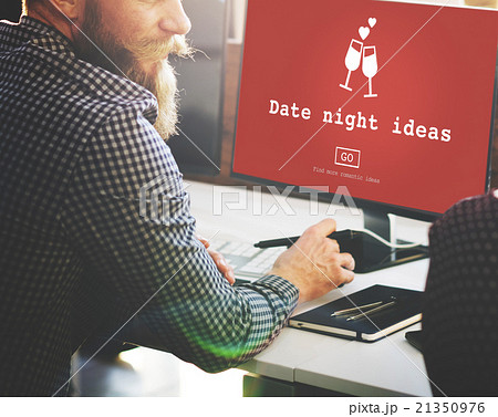 Date Night Ideas Valentine Romance Heart Dating Concept Date Night Ideas Valentine Romance Heart Dating Concept 21350976