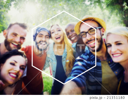 Hexagon Frame Holiday Summer Vacation Copy Space Concept Hexagon Frame Holiday Summer Vacation Copy Space Concept 21351180