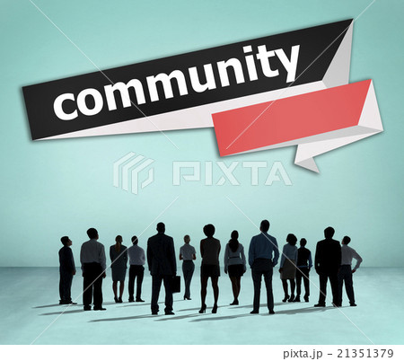 Community Citizen Connection Group Network Concept Community Citizen Connection Group Network Concept 21351379