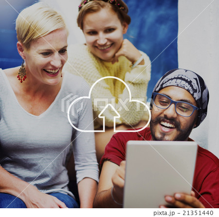 Cloud Computing Storage Internet Transfer Digital Concept 21351440