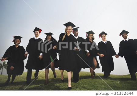 Group Students Happiness Graduation Concept Group Students Happiness Graduation Concept 21352644