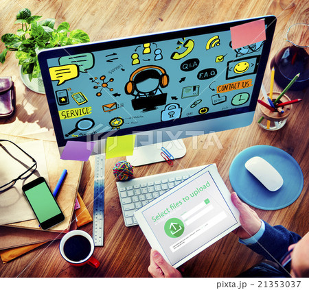 Customer Service Support Solution Assistance Aid Concept Customer Service Support Solution Assistance Aid Concept 21353037