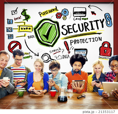 Security Shield Protection Privacy Network Concept Security Shield Protection Privacy Network Concept 21353117