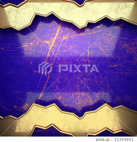 golden background painted in blue 21354931