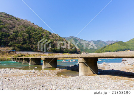 高知県四万十市 中半家沈下橋 高知県四万十市 中半家沈下橋 21358190