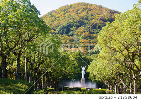 甲山 森林公園の写真素材