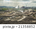 Panorama of quarry whith industrial buildings 21358852