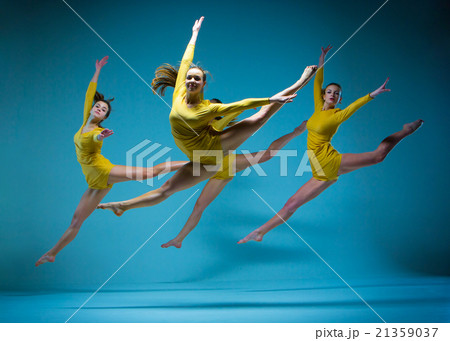 The modern ballet dancers The modern ballet dancers 21359037