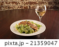 Grill chicken cesar salad with Chardonnay 21359047
