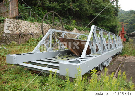 蹴上インクラインで使われた「台車(復元)」(京都市東山区) 蹴上インクラインで使われた「台車(復元)」(京都市東山区) 21359345