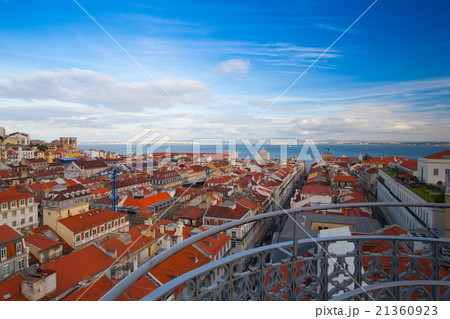 View from the top of the Santa Justa elevator View from the top of the Santa Justa elevator 21360923