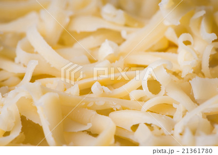 Grated cheese close up Grated cheese close up 21361780