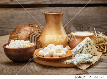 Rustic natural dairy products Rustic natural dairy products 21361977