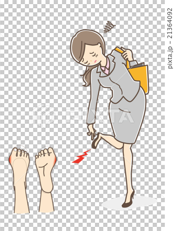 外反母趾のイラスト 21364092