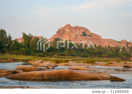 River landscape in hampi india 21366000