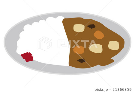 カレーライス イラストのイラスト素材