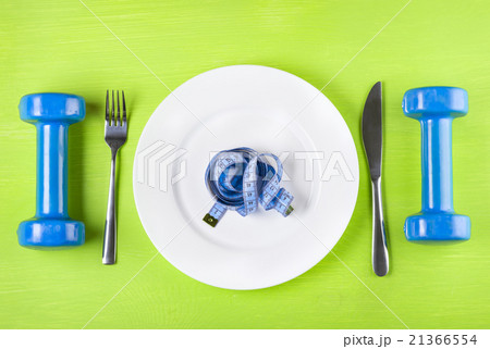 The concept of a healthy lifestyle, diet, sports The concept of a healthy lifestyle, diet, sports 21366554