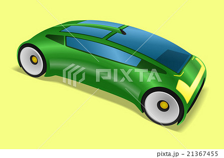 未来のクルマ　イメージイラスト 21367455
