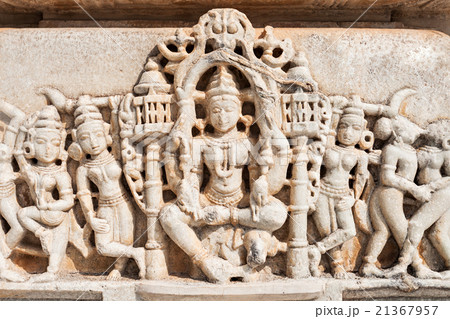 Ranakpur Temple interior 21367957