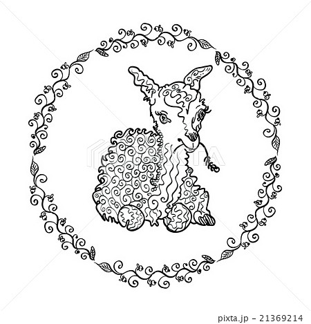 Coloring for adults vector illustration . Coloring for adults vector illustration . 21369214