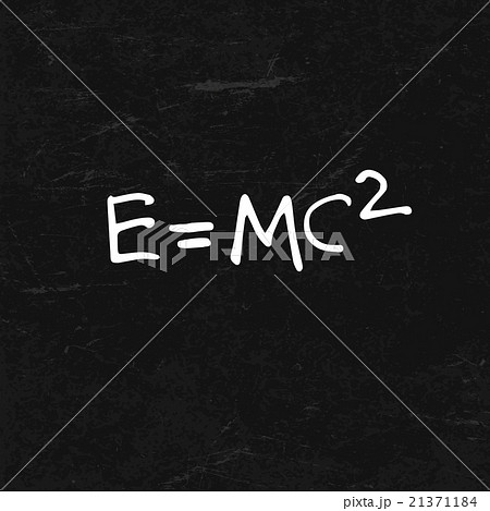 E=mc2 Formula on BlackBoard Texture 21371184