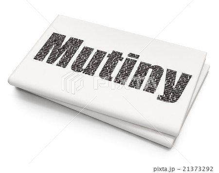 Mutiny on Blank Newspaper background Mutiny on Blank Newspaper background 21373292