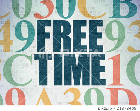 Free Time on Digital Paper background Free Time on Digital Paper background 21373409