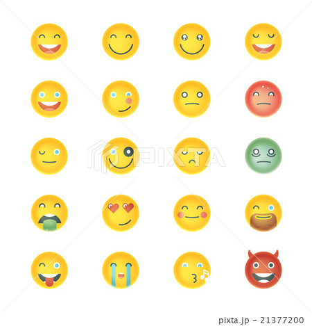 Emoticons Collection. Set of Emoji. 21377200