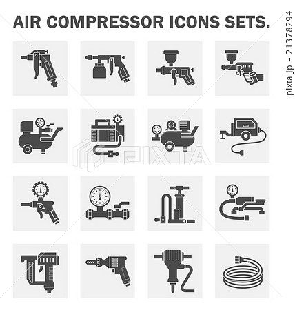 Compressor Icons Compressor Icons 21378294