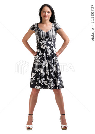 Full length of young elegant female Full length of young elegant female 21380737