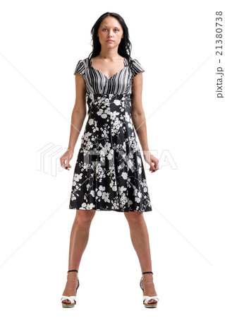 Full length of young elegant female Full length of young elegant female 21380738