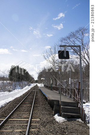 北海道鉄道豊ケ岡駅 21380863