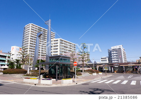 岩倉駅前　西口　ロータリー 21385086