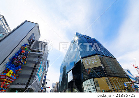 新商業施設「東急プラザ銀座」数寄屋橋交差点 21385725