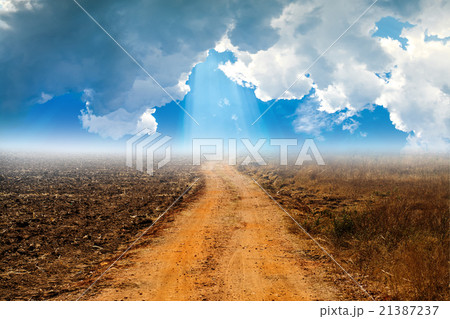 Abstract path to heaven - sky Abstract path to heaven - sky 21387237