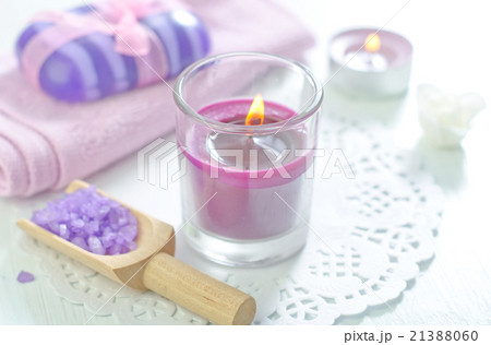 sea salt, soap and candle sea salt, soap and candle 21388060