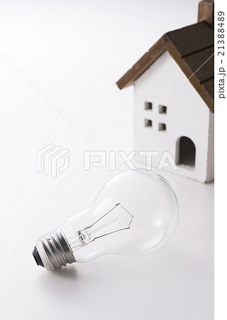 家と白熱電球 家と白熱電球 21388489