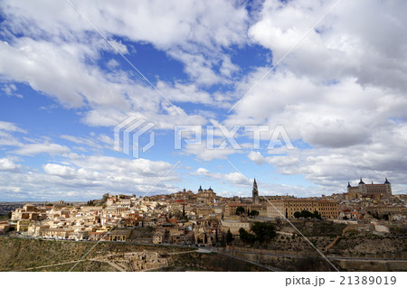 世界遺産　スペイン　トレド 21389019