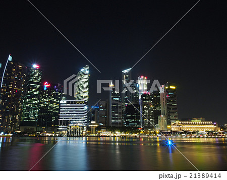 シンガポール夜景 21389414