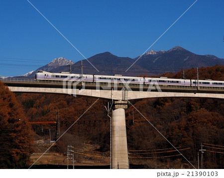 E351系スーパーあずさと八ヶ岳　中央本線　信濃境ー富士見 21390103