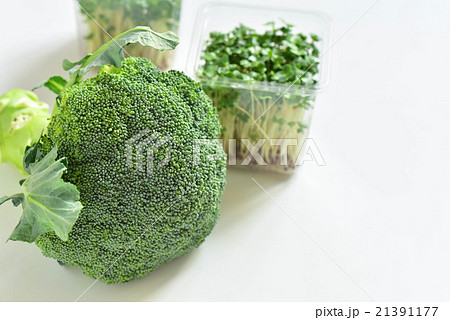 ブロッコリーとブロッコリースプラウト 21391177