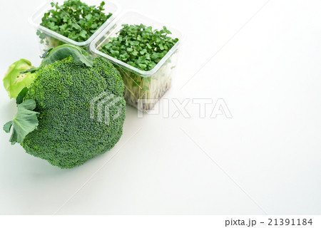 ブロッコリーとブロッコリースプラウト 21391184
