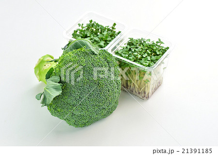 ブロッコリーとブロッコリースプラウト 21391185