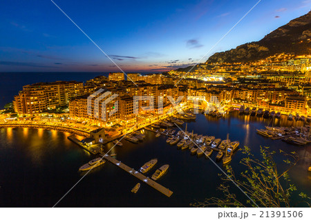 Fontvieille Monaco Harbor Fontvieille Monaco Harbor 21391506