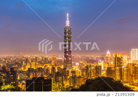 Taipei, Taiwan skylines Taipei, Taiwan skylines 21391509