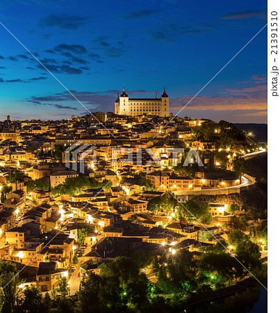 Panorama toledo dusk Panorama toledo dusk 21391510