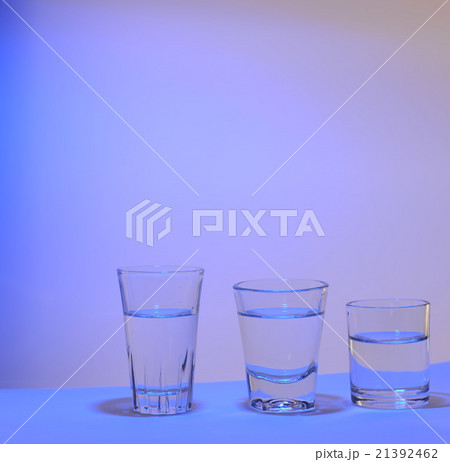three glasses drinking shot three glasses drinking shot 21392462