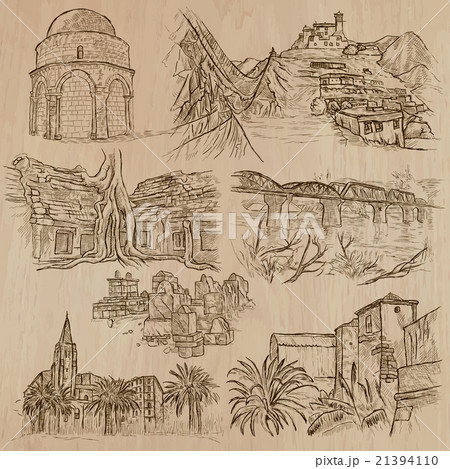 Architecture - hand drawn vector pack 21394110