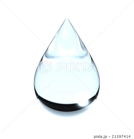 水のしずく 自然な水滴のイメージのイラスト素材